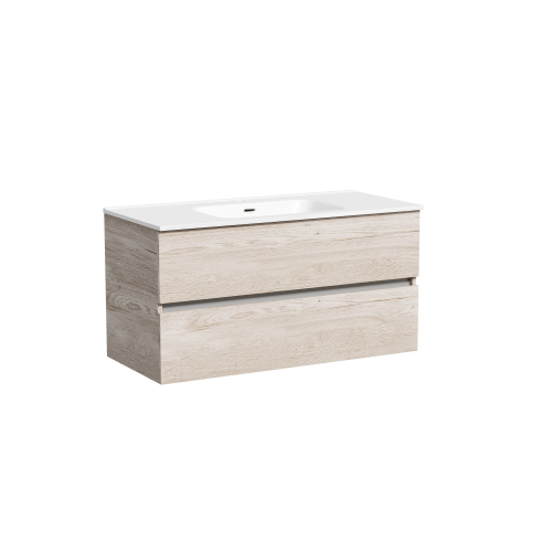 Тумба под раковину Sancos Urban UR100EG 100х50 подвесная цвет коричневый